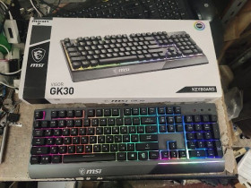 Клавіатури Клавиатуры ^/--/^ Игровая клавиатура с подсветкой RGB MSI Vigor GK /--/ 30 USB № 24090904 ^_^^^ Ігрова клавіатура з підсвічуванням RGB MSI Vigor GK /--/ 30 USB No 24090904 - фото фото фото