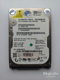 Жорсткі диски Жесткие диски ^/--/^ Жесткий диск WD 160 /--/ GB 5400 /--/ rpm 8 /--/ MB WD /--/ 1600 /--/ BEVS 2.5 SATA ^_^^^ Жорсткий диск WD 160 /--/ GB 5400 /--/ rpm 8 /--/ MB WD /--/ 1600 /--/ BEVS 2.5 SATA - фото фото фото