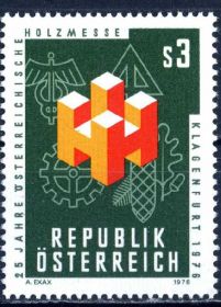 Австрія Австрия ^/--/^ Австрия. Годовщина №4 (серия)** 1976 г. ^_^^^ Австрія. Річниця No /--/ 4 (серія)** 1976 р. - фото фото фото