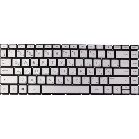 Клавіатури Клавиатуры ^/--/^ Клавиатура для ноутбука HP Pavilion x /--/ 360 14-CD, серебристый, подсветка ^_^^^ Клавіатура для ноутбука HP Pavilion x /--/ 360 14-CD, сріблястий, підсвічування - фото фото фото
