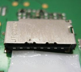 Інше Другое ^/--/^ Коннектор MicroSD карты памяти для Lenovo A /--/ 516 (Б/У, разборка) - фото фото фото