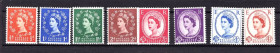 Великобританія Великобритания ^/--/^ Великобритания  1958 г MNH - HM QE-II -  стандарт  - 2 /--/ а скана ^_^^^ Великобританія 1958 MNH - HM QE-II - стандарт - 2 /--/ а скана - фото фото фото