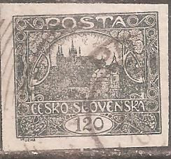 Чехословаччина Чехословакия ^/--/^ Чехословакия 1919 Sc.36 гаш. ^_^^^ Чехословаччина 1919 Sc.36 гаш. - фото фото фото