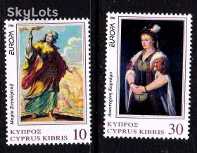 Малі Держави Європи Малые Государства Европы ^/--/^ ZM Кипр 1996 г  ** - искусство ^_^^^ ZM Кіпр 1996 р ** - мистецтво - фото фото фото