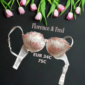 Бюстгальтери Бюстгальтеры ^/--/^ Florence&amp;Fred EUR 34 /--/ С/ 75 /--/ С Бюстгальтер поролон косточка бежевый/разноцветный ^_^^^ Florence&amp;Fred EUR 34 /--/ С/75 /--/ С Красивий бюстгальтер поролон кісточка бежевий/різноколірний - фото фото фото