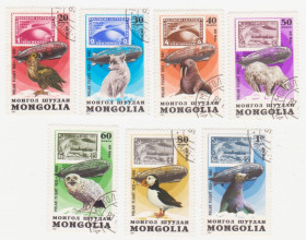 Монголія Монголия ^/--/^ Монголия 1981 г. № 1414‑1420 гашеная серия ^_^^^ Монголія 1981 р. No 1414-1420 гашена серія - фото фото фото
