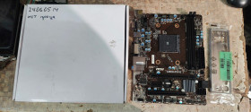 Материнські плати Материнские платы ^/--/^ Мат. плата MSI A /--/ 68 /--/ HM-P /--/ 33 V /--/ 2 Socket FM /--/ 2+ AMD A /--/ 68 /--/ H PCI-E Dsub+DVI+GbLAN SATA MicroATX 2 /--/ DDR /--/ 3 № 24060514 ^_^^^ Мат. плата MSI A /--/ 68 /--/ HM-P /--/ 33 V /--/ 2 Socket FM /--/ 2+ AMD A /--/ 68 /--/ H PCI-E Dsub+DVI+GbLAN SATA MicroATX 2 /--/ DDR /--/ 3 No 24060514 - фото фото фото