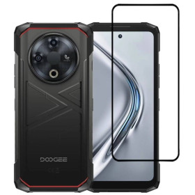 Чохли, бампера Чехлы, бампера ^/--/^ Захисне скло LUX для Doogee Fire 6 / Fire 6 Power повна проклейка чорний ^_^^^ Защитное стекло LUX для Doogee Fire 6 / Fire 6 Power полная проклейка черный - фото фото фото