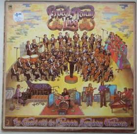 Платівки Пластинки ^/--/^ PROCOL HARUM Live - In Concert With The Edmonton Symphony Orchestra LP VG-/VG+ - фото фото фото