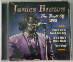 Музичні диски Музыкальные диски ^/--/^ JAMES BROWN The Best Of James Brown Live! CD Canada ^_^^^ JAMES BROWN The Best of James Brown Live! CD Canada - фото фото фото