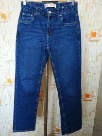 Штани Брюки ^/--/^ Джинси чоловічі сині стрейчеві LEVIS 551 /--/ Z р-р 14 /--/ А ^_^^^ Джинсы мужские синие стрейчевые LEVIS 551 /--/ Z р-р 14 /--/ А - фото фото фото