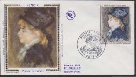 Франція Франция ^/--/^ Франция 1968 ЖИВОПИСЬ ХУДОЖНИК РЕНУАР КАРТИНА ВОЗРОЖДЕНИЕ РЕНЕССАНС КПД Mi.1643 ШЁЛК !!! ^_^^^ 1968 ЖИВОПИС ХУДОЖНИК РЕНУАР КАРТИНА ЗРОДЖЕННЯ РЕНЕССАНС КПД Mi.1643 ШЕЛК !!! - фото фото фото