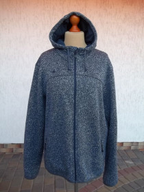 Кофти Кофты ^/--/^ Prom        ( 50 / 52 р )  KAIKKIALLA Мужской  свитер кофта  с капюшоном на флисе  Оригинал Скандинавия Б / У ^_^^^ Prom ( 50 / 52 р ) Чоловічий светр кофта з капюшоном на флісі Оригінал Б / У - фото фото фото