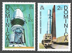 Освоєння космосу Освоение космоса ^/--/^ Доминика  (1976) Космическая миссия «Викинг» к Марсу ^_^^^ 1976 — Космічна місія «Вікінг» до Марса - фото фото фото
