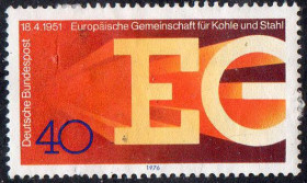 Інші країни Другие страны ^/--/^ ФРН 1976 - 25 років Європейському об’єднанню вугілля та сталі  (Гб) ^_^^^ ФРГ 1976 - 25 лет Европейскому объединению угля и стали (Гб) - фото фото фото