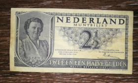 Бенілюкс Бенилюкс ^/--/^ NETHERLANDS Нідерланди 2,5 гульдена 8 серпня 1949, 1943, 1945 ^_^^^ NETHERLANDS Нидерланды 2,5 гульдена 8 августа 1949, 1943, 1945 - фото фото фото