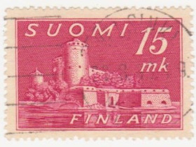 Скандинавія Скандинавия ^/--/^ Финляндия 1945 г. № 324 гашеная ^_^^^ Фінляндія 1945 р. No 324 гашена - фото фото фото