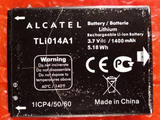 Акумулятори Аккумуляторы ^/--/^ Alcatel 4013 /--/ D TLi /--/ 014 /--/ A /--/ 1 аккумулятор оригинал бу ^_^^^ Alcatel 4013 /--/ D TLi /--/ 014 /--/ A /--/ 1 акумулятор оригінал бу - фото фото фото