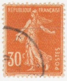 Франція Франция ^/--/^ Франция 1906 г.№ 117 гашеная ^_^^^ Франція 1906 р. No 117 гашена - фото фото фото