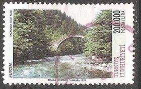 Туреччина Турция ^/--/^ Турция 1999 Sc.2729 гаш. ^_^^^ Туреччина 1999 Sc.2729 гаш. - фото фото фото