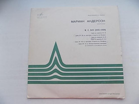 Платівки Пластинки ^/--/^ Виниловая пластинка Мариан Андерсон (контеральто) Выдающиеся певцы ^_^^^ Вінілова платівка Маріан Андерсон (контеральто) Видатні співаки - фото фото фото