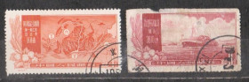 Китай Китай ^/--/^ План контролю над річкою Хуанхе   = 1957 р. = КИТАЙ = гаш. ^_^^^ План контроля над рекой Хуанхэ = 1957 г. = Китай = гаш. - фото фото фото