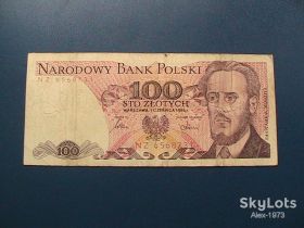 Польща Польша ^/--/^ Польша 100 злотых 1986 год Польский революционер Людвиг Варынский . ^_^^^ Польща 100 злотих 1986 Польський революціонер Людвіг Варинський. - фото фото фото