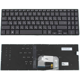 Клавіатури Клавиатуры ^/--/^ Клавиатура для ноутбука ASUS (UX /--/ 561 series) rus, black, без фрейма, подсветка клавиш ^_^^^ Клавіатура для ноутбука ASUS (UX /--/ 561 series) rus, black, без фрейму, підсвічування клавіш - фото фото фото