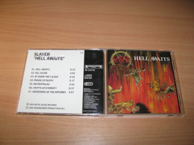 Музичні диски Музыкальные диски ^/--/^ SLAYER - Hell Awaits  (1987 Roadrunner W.Germany) ^_^^^ SLAYER - Hell Awaits (1987 Roadrunner W.Germany) - фото фото фото