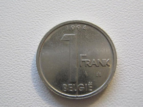 Бельгія Бельгия ^/--/^ Бельгия 1 франк 1994 года BELGI 33070 ^_^^^ Бельгія 1 франк 1994 року BELGI 33070 - фото фото фото