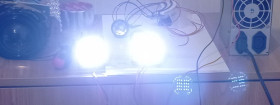 Додаткова оптика Дополнительная оптика ^/--/^ Модуль ДХО в середину фари ^_^^^ Модуль ДХО в середину фары - фото фото фото