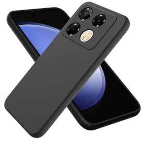 Чохли, бампера Чехлы, бампера ^/--/^ Чохол Fiji Full Soft Premium для Infinix Note 40 Pro (X /--/ 6850) протиударний бампер з мікрофіброю Black ^_^^^ Чехол Fiji Full Soft Premium для Infinix Note 40 Pro (X /--/ 6850) противоударный бампер с микрофиброй Black - фото фото фото