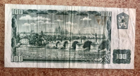 Чехословаччина Чехословакия ^/--/^ Чехословаччина. 100 корун 1961 р. ^_^^^ Чехословакия. 100 корун 1961 г. - фото фото фото