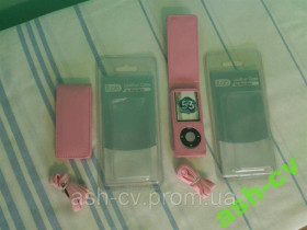 Диктофони Диктофоны ^/--/^ Шкіряний чохол для iPod nano (Pink) ^_^^^ Кожаный чехол для iPod nano (Pink) - фото фото фото