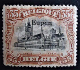 Бенілюкс Бенилюкс ^/--/^ Бельгия  Эйпен-Мальмеди  1920  г. № 44 * ^_^^^ Бельгія Ейпен-Мальмеді 1920 р. No 44* - фото фото фото