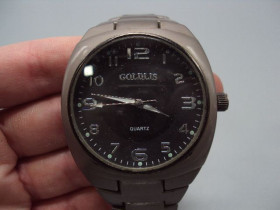 Годинники Часы ^/--/^ Мужские наручные часы Goldlis quartz Stainless steel back кварц с браслетом не на ходу №14709 ^_^^^ Чоловічі наручний годинник Goldlis quartz Stainless steel back кварц з браслетом не на ходу No /--/ 14709 - фото фото фото