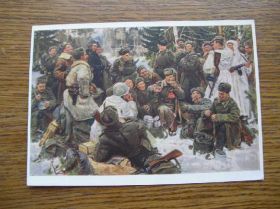 СРСР СССР ^/--/^ Отдых после боя Непринцев Ю. Маркированная 1954 /--/ г. ^_^^^ Відпочинок після бою Непринцев Ю. Маркована 1954 /--/ р. - фото фото фото