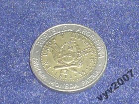 Аргентина Аргентина ^/--/^ Аргентина-1994 г.-1 песо ^_^^^ Аргентина-1994 р.-1 песо - фото фото фото