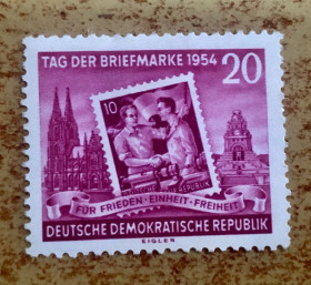 НДР, ФРН ГДР, ФРГ ^/--/^ (S) Німеччина 1954 р.      (S)* ^_^^^ (S) Германия 1954 г. (S)* - фото фото фото