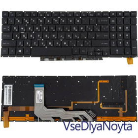 Клавіатури Клавиатуры ^/--/^ Клавиатура для ноутбука HP (Omen: 15-EK, 16-B series ) rus, black, без фрейма, подсветка клавиш (RGB ^_^^^ Клавіатура для ноутбука HP (Omen: 15-EK, 16-B series) rus, black, без фрейму, підсвічування клавіш (RGB - фото фото фото