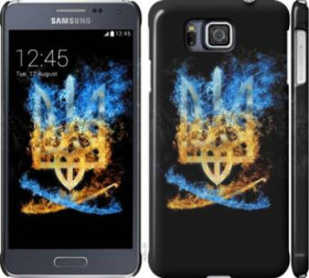 Чохли, бампера Чехлы, бампера ^/--/^ Чехол на Samsung Galaxy Alpha G /--/ 850 /--/ F Герб 1635 /--/ c-65 - фото фото фото