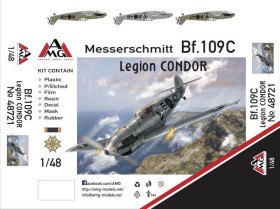 : : ^/--/^ AMG 48721 Messerschmitt Bf.109 /--/ C  (Legion CONDOR), 1/48 ^_^^^ AMG 48721 Messerschmitt Bf.109 /--/ C (Legion CONDOR), 1/48 - фото фото фото