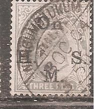 Індія Индия ^/--/^ Бр.Индия 1902 Sc.О /--/ 37 гаш. ^_^^^ Бр.Індія 1902 Sc.О /--/ 37 гаш. - фото фото фото