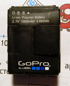 Інші моделі Другие модели ^/--/^ Акумулятор GoPro Hero 3 Б.У     (Рабочий) 1050 mAh ^_^^^ Аккумулятор GoPro Hero 3 Б. У (Рабочий) 1050 mAh - фото фото фото