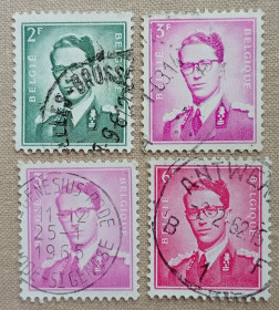 Бенілюкс Бенилюкс ^/--/^ Бельгия 1958 г - Король Бодуэн, гаш ^_^^^ Бельгія 1958 — Король Бодуен, гаш - фото фото фото
