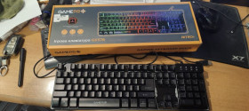 Клавіатури Клавиатуры ^/--/^ Игровая клавиатура с подсветкой RGB GamePro Nitro+ GK /--/ 576 USB № 23220610 ^_^^^ Ігрова клавіатура з підсвічуванням RGB GamePro Nitro+ GK /--/ 576 USB No 23220610 - фото фото фото