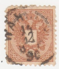 Австрія Австрия ^/--/^ Австрия  1883 г. № 55 С гашеная ^_^^^ Австрія 1883 р. No 55 С гашена - фото фото фото