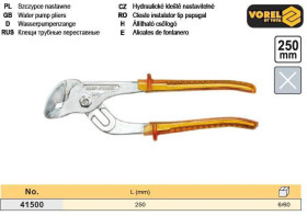 Ключі Ключи ^/--/^ Клещи трубные переставные 250 мм VOREL-41500 ^_^^^ Кліщі трубні переставні Польща 250 мм VOREL-41500 - фото фото фото