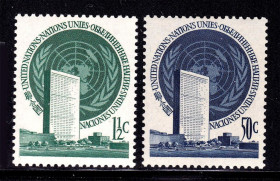 Інші країни Другие страны ^/--/^ ООН / UN  1951 г MNH - здание ^_^^^ ООН / UN 1951 MNH - будівля - фото фото фото