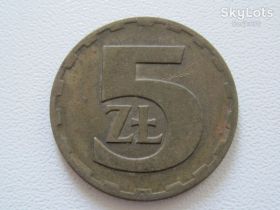 - року - года ^/--/^ Польша 5 злотых 1975 года #13761 ^_^^^ Польща 5 злотих 1975 року #13761 - фото фото фото